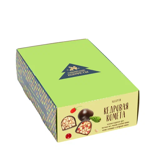  Кедровая комета Ассорти (9429) (классика, клюква, шишка, земляника), 540г   в Северодвинске
