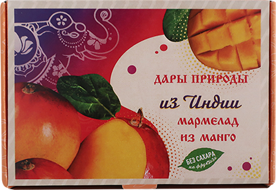 Мармелад дары природы "Манго" 180г   в Северодвинске