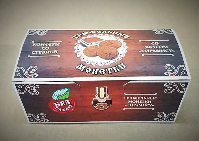  Трюфельные монетки вкус "Тирамису" 170г в Северодвинске
