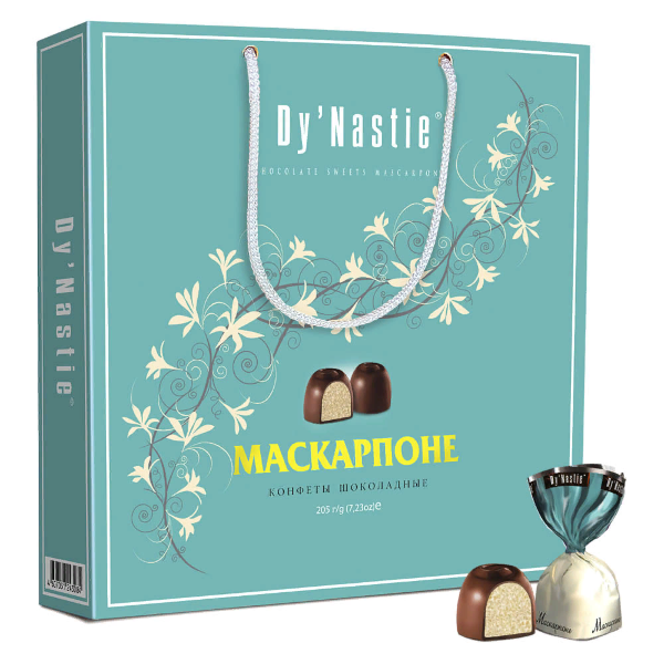 №3 Династия Сумка 170г Конфеты "Маскапроне" в Северодвинске