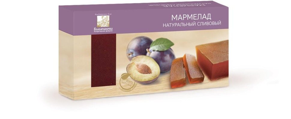  Мармелад пластовый 210г сливовый  в Северодвинске